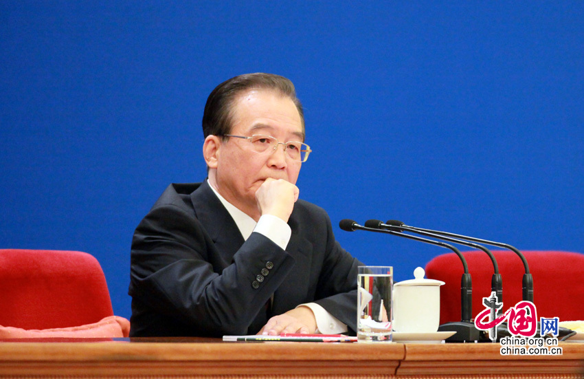 Premier Wen en la conferencia de prensa 2