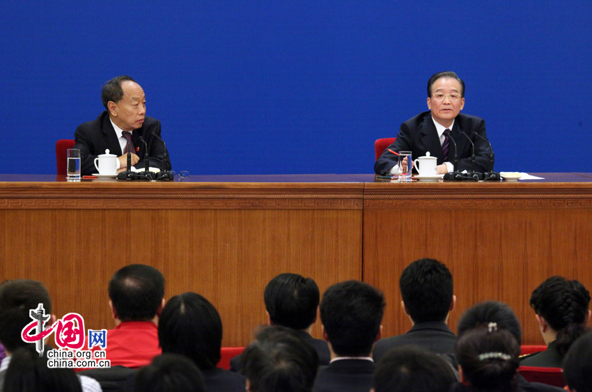 Premier Wen en la conferencia de prensa 4
