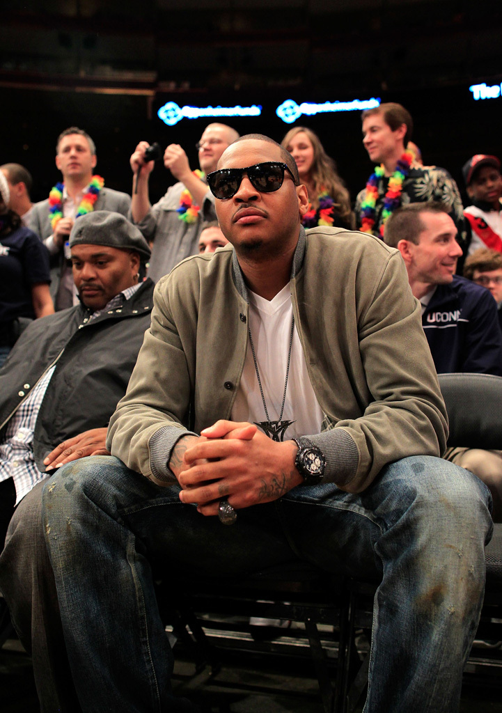 Los estrellas de NBA de moda-- Carmelo Anthony