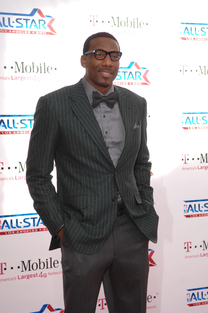 Los estrellas de NBA de moda-- Amar´e Stoudemire