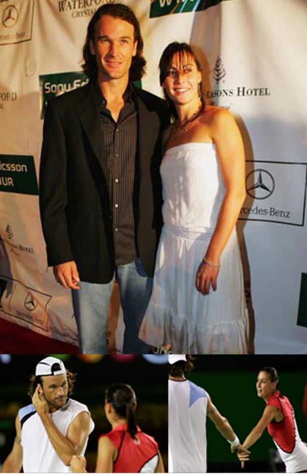 Los novios de tenistas más enamorados del mundo--Moya y Flavia Pennetta