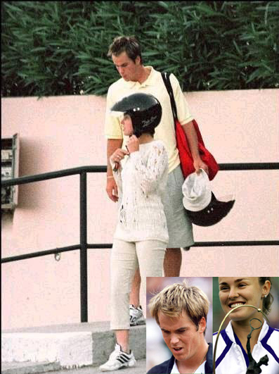 Los novios de tenistas más enamorados del mundo--Martina Hingis y Magnus Norman
