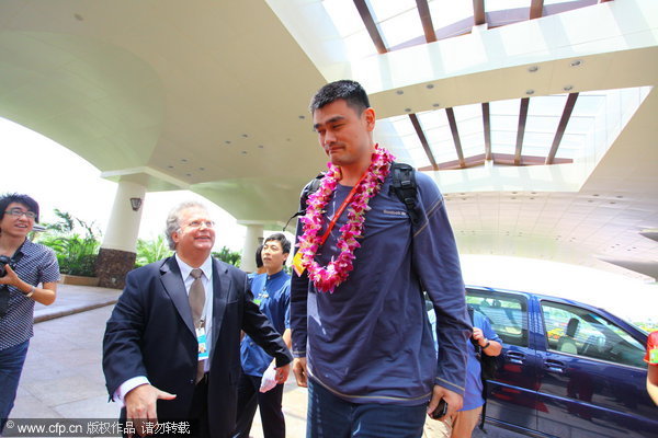 Asiste Yao Ming a la conferencia de juventud del Foro de Boao