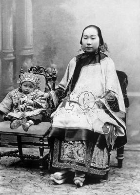 El peinado de las mujeres chinas a principios del siglo XX 2
