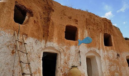 Casas cueva de Libia—fáciles de defender 6