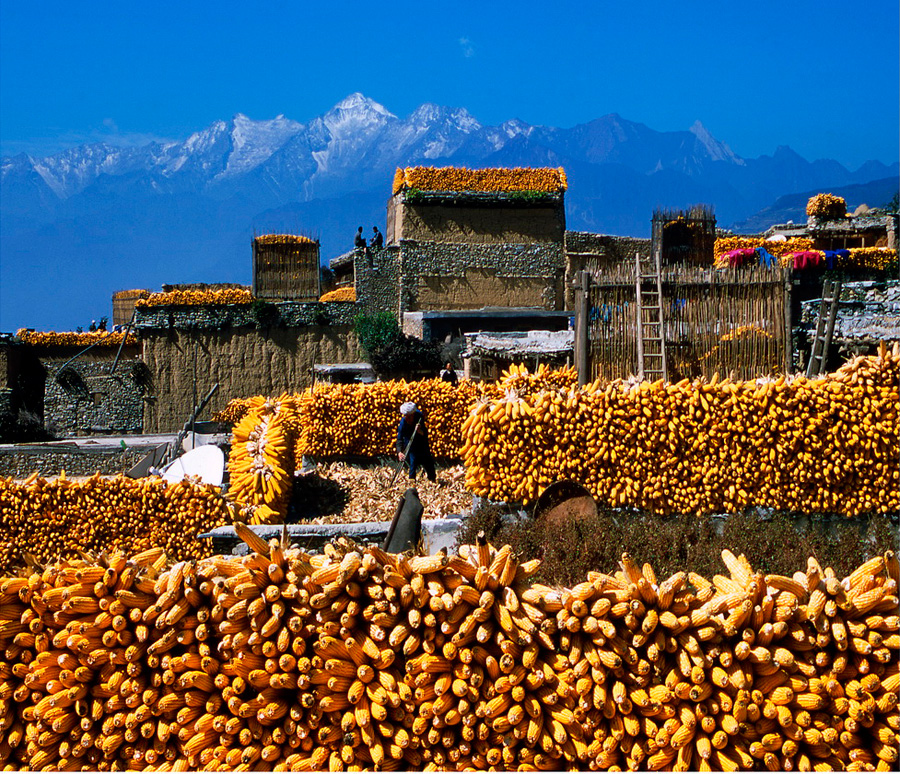 bella Wenchuan antes sufrir terremoto 3