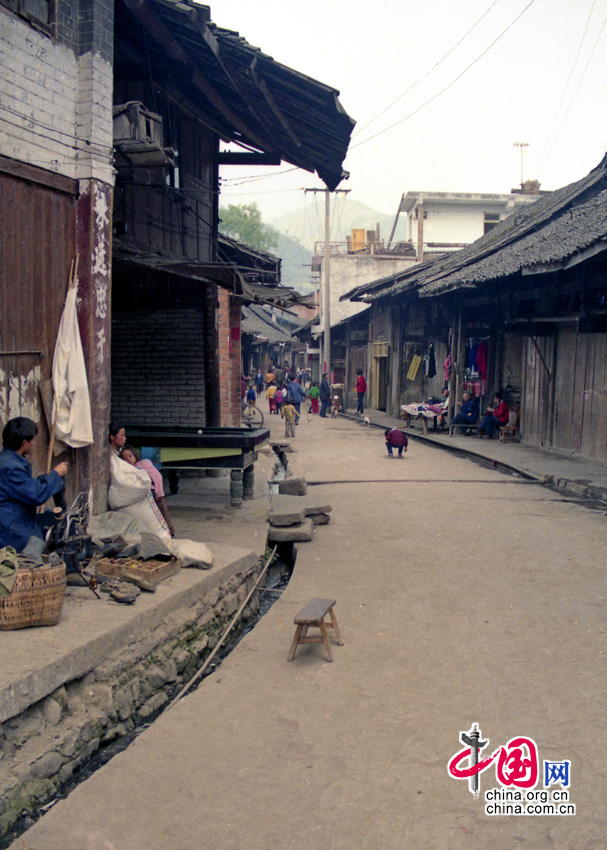 bella Wenchuan antes sufrir terremoto 7