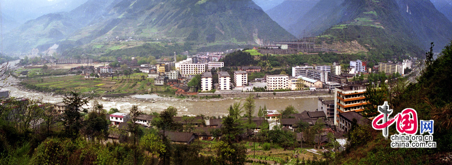 bella Wenchuan antes sufrir terremoto 11