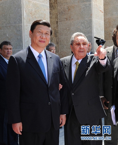 Xi Jinping-Raúl Castro-China-Cuba 3