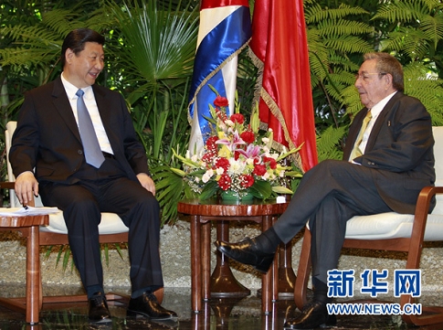 Xi Jinping-Raúl Castro-China-Cuba 2