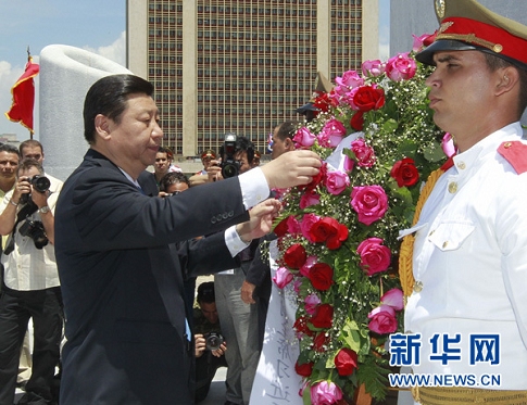 Xi Jinping-José Martí-homenaje 3
