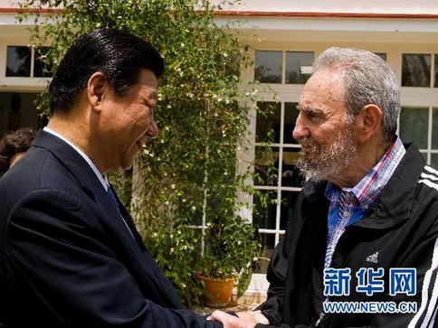 Xi Jinping-Fidel Castro