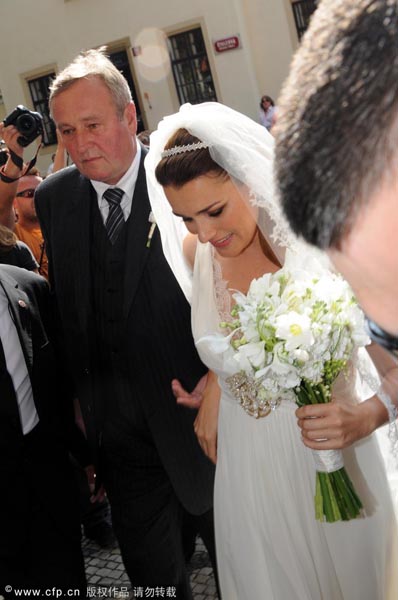 Se casa Buffon con la modelo checa Alena Seredova