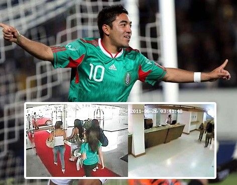 Ocho jugadores mexicanos fuera por juerga sexual