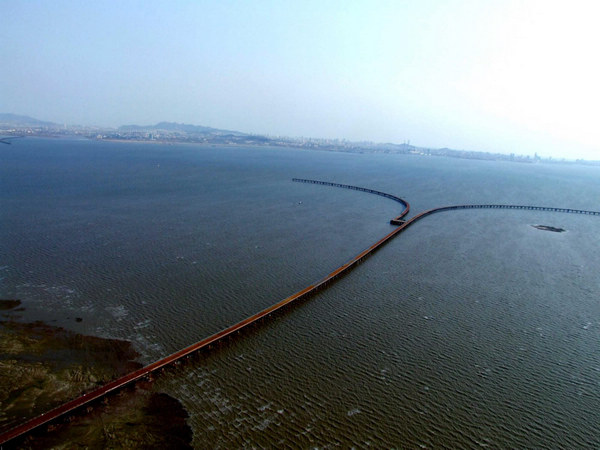 China más largo puente sobre el mar del mundo 5
