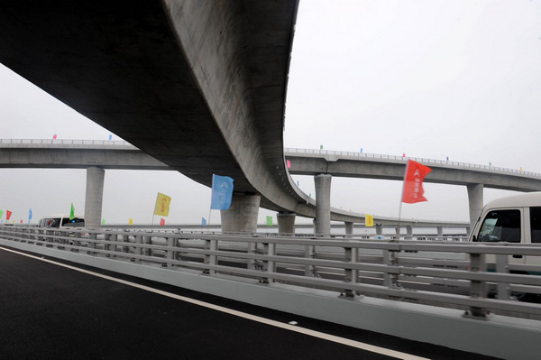 China más largo puente sobre el mar del mundo 14