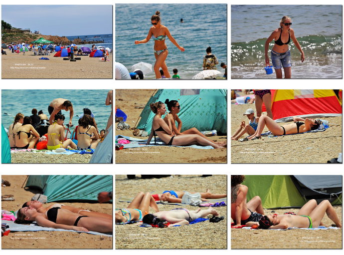 verano Dalian bikini, playa sol 1