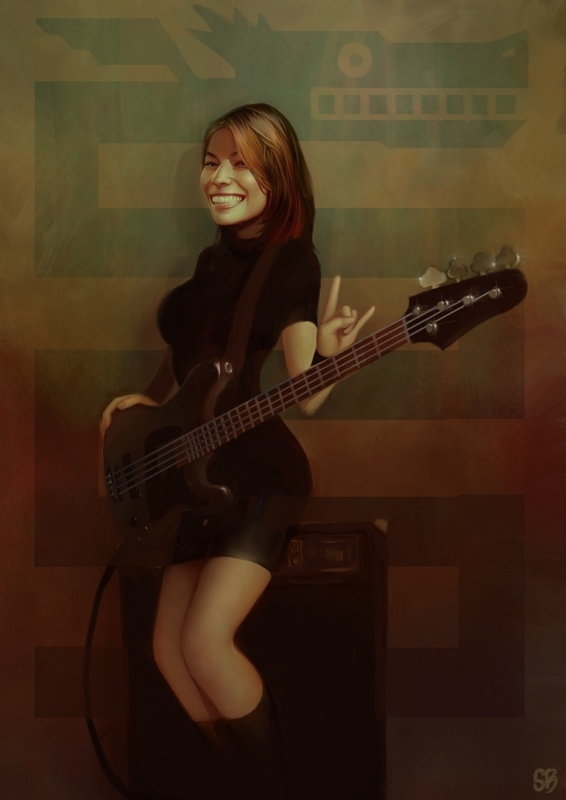 Imágenes gráficos de las mujeres sexys por ordenador