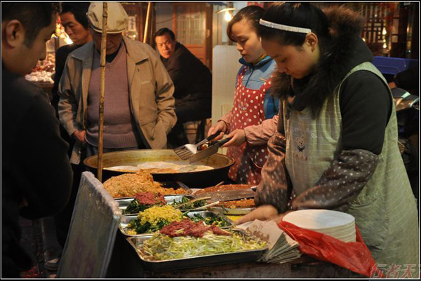 Xi’an noche Torre de la Campana Bares Pubs 12