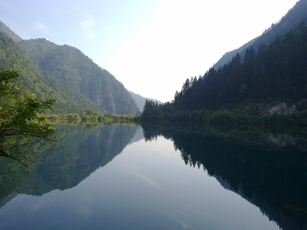 Verano Jiuzhaigou paraíso aguas turquesa 19