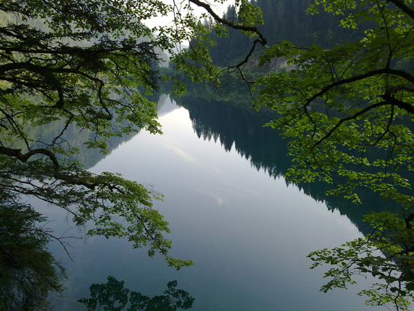 Verano Jiuzhaigou paraíso aguas turquesa 21