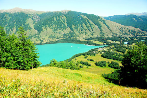 Xinjiang kaleidoscopio Lago Kanas 4