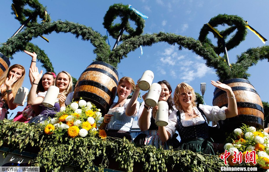 Inaugura Oktoberfest Munich, el festival de la cerveza más grande del ...