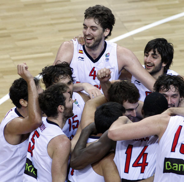 Selección española gana campeonato de Europa