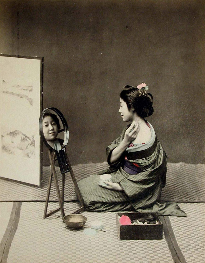 Fotos secretas de las mujeres ¨Geisha¨ en la Japón antigua