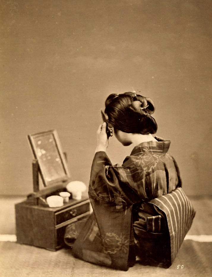 fotos secretas de las mujeres ¨geishas¨ en la japón antigua