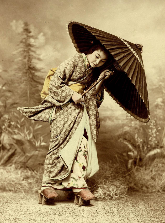 Fotos secretas de las mujeres ¨Geisha¨ en la Japón antigua