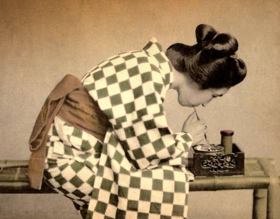 Fotos secretas de las mujeres ¨Geisha¨ en la Japón antigua
