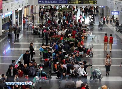 Aeropuerto de Beijing recibe número récord de pasajeros
