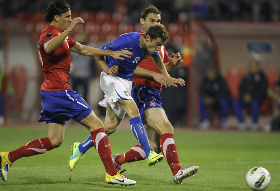 Clasificación Eurocopa 2012: Italia 1-1 Serbia