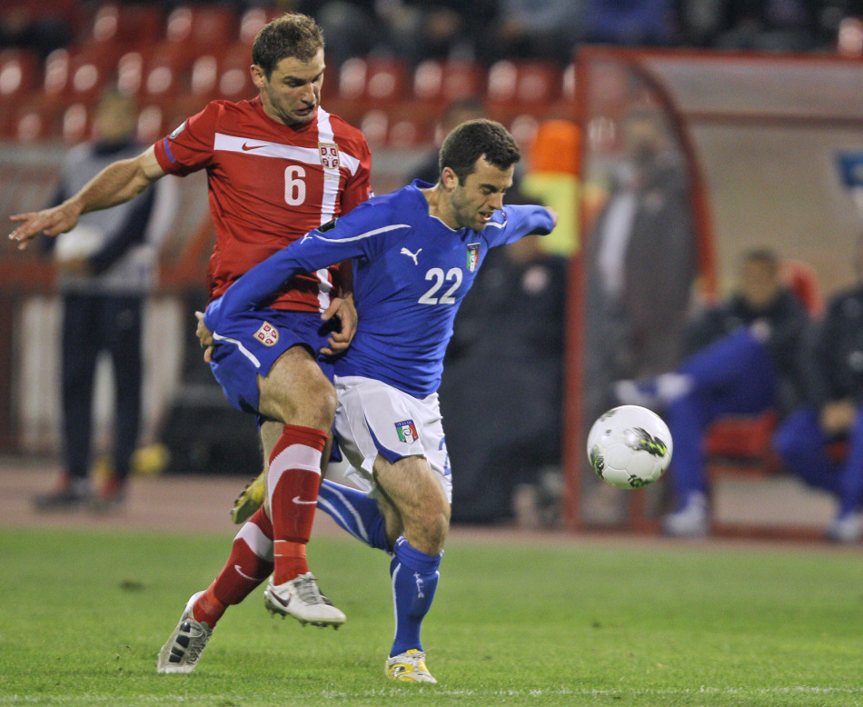 Clasificación Eurocopa 2012: Italia 1-1 Serbia