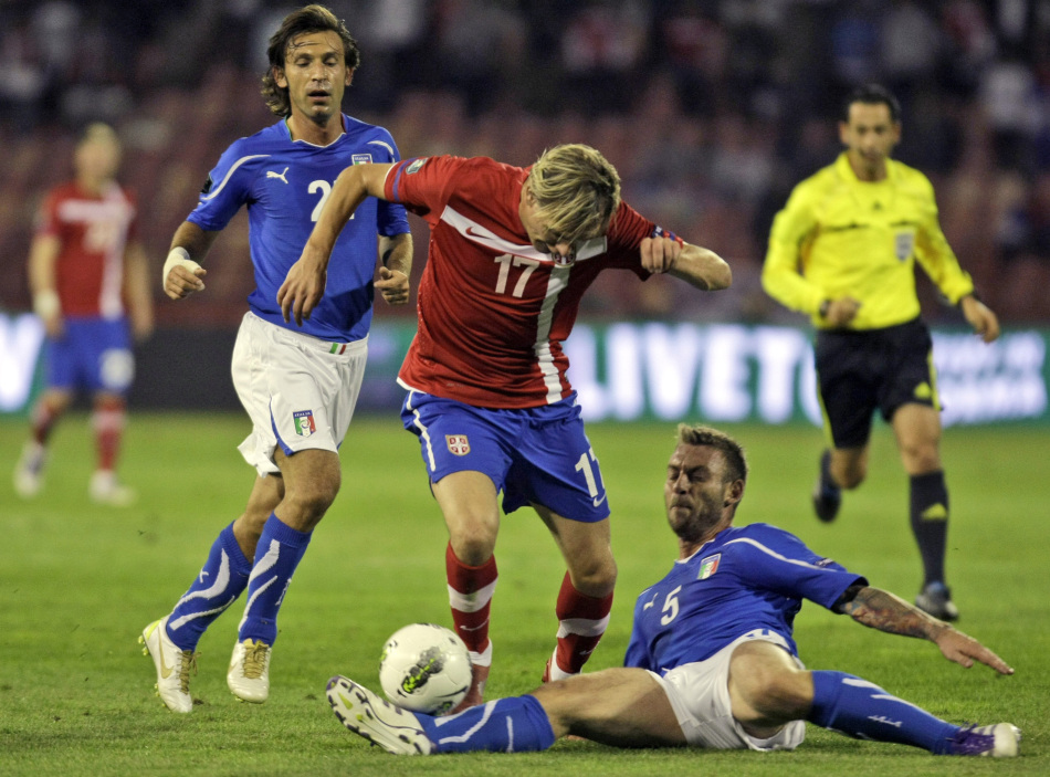 Clasificación Eurocopa 2012: Italia 1-1 Serbia