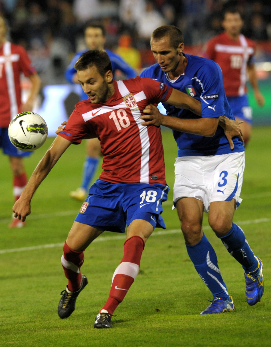 Clasificación Eurocopa 2012: Italia 1-1 Serbia