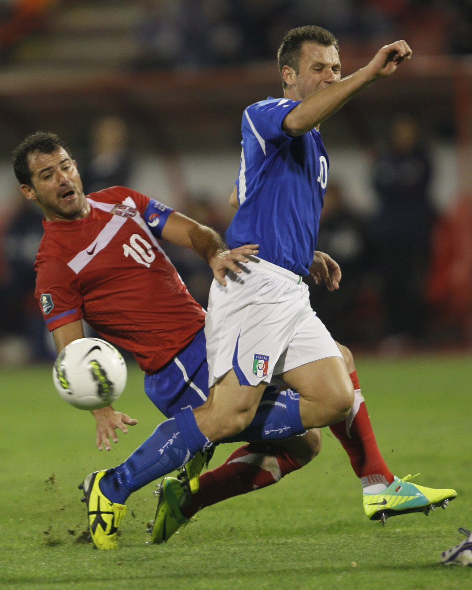 Clasificación Eurocopa 2012: Italia 1-1 Serbia