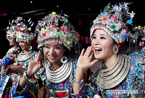 Celebran Festival 'Duoye' en Guangxi