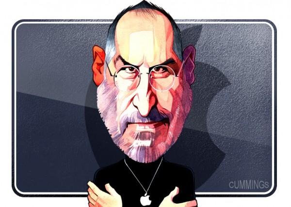 Caricaturas de Steve Jobs: ¡adiós, nuestro artista!