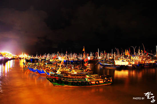 mariscos Zhoushan Shenjiamen ciudades costeras China 4