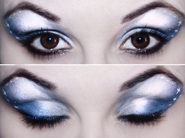 Maquillajes misteriosos en los ojos