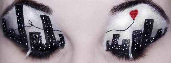 Maquillajes misteriosos en los ojos