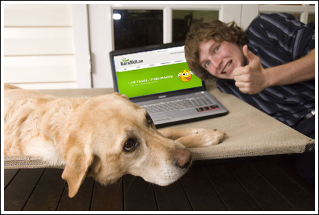 Hombre australiano se casa con su perro