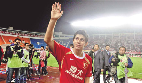 China, liga, Guangzhou, Evergrande, Darío Conca, campeón, deportes, fútbol futbolista más caro