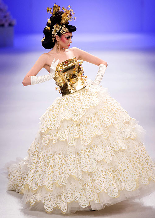 Los vestidos de novia de la China Fashion Week