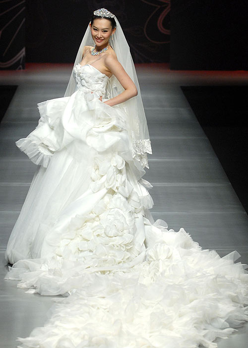 Los vestidos de novia de la China Fashion Week