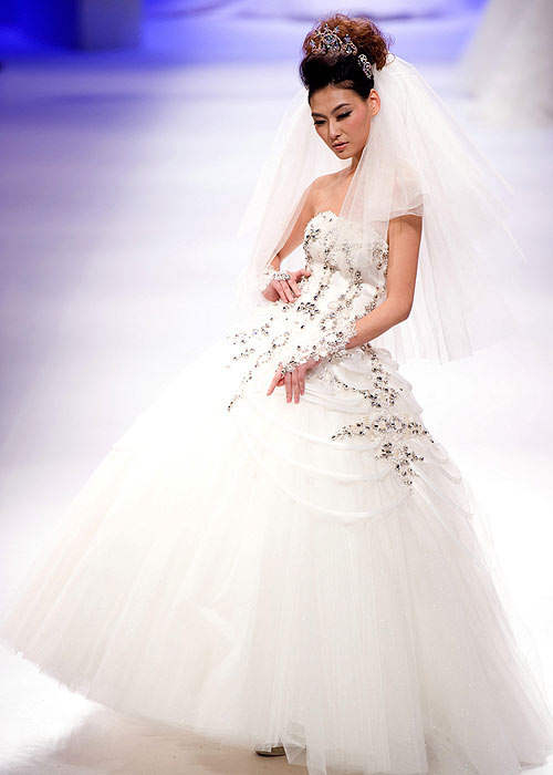 Los vestidos de novia de la China Fashion Week