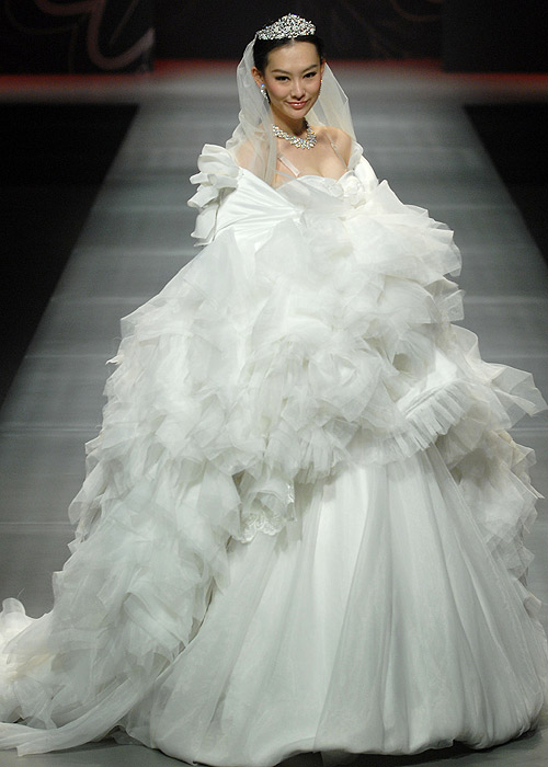Los vestidos de novia de la China Fashion Week