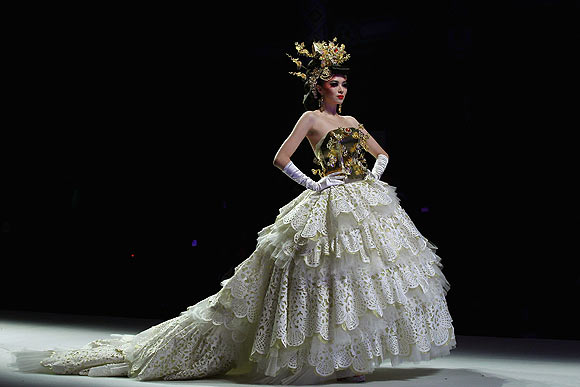 Los vestidos de novia de la China Fashion Week